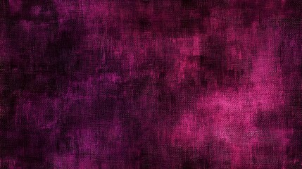 Fototapeta premium A moody 3D grunge purple fabric texture with woven threads, faded gradients, and subtle glows, ideal for atmospheric backgrounds in digital art and design.