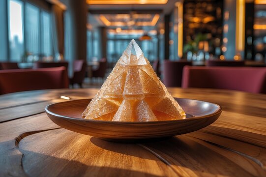 Nabat - Azerbaijani Food Representing the Essence of Azerbaijani Sweet Culture, a Sparkling Rock Candy Delight Enjoyed for Its Purity, Elegance, and Timeless Symbolism