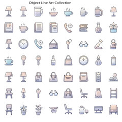 Object Collection – Realistic and Minimal Design Elements for Creative Projects