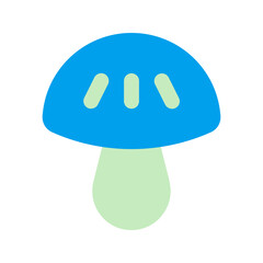 mushroom duo tone icon