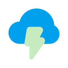 storm duo tone icon