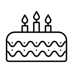 Birthday cake Icon