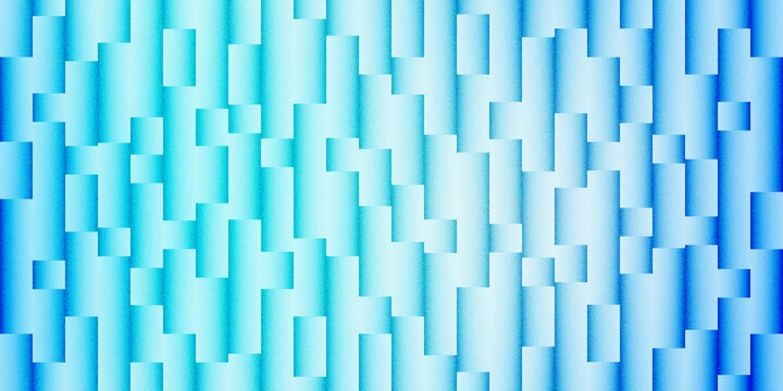 Seamless geometric blue abstract background with a gray grid pattern texture design