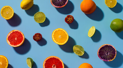 Bright, Colorful Food Photography Highlighting Healthy, Organic, and Plant-Based Ingredients