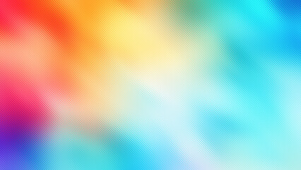 Abstract colorful bokeh background texture with rainbow light blur pattern and soft motion lines design