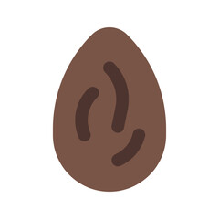 almond flat icon