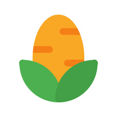 corn flat icon