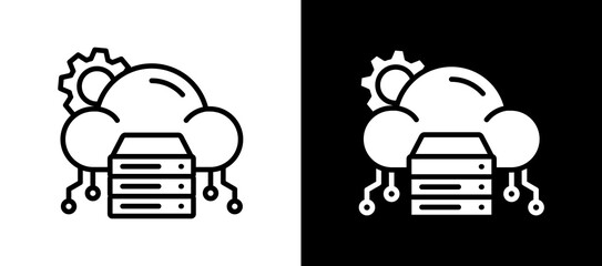 Cloud Computing doublestyle icon