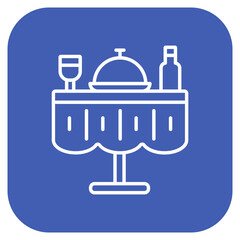 Dinner table Icon