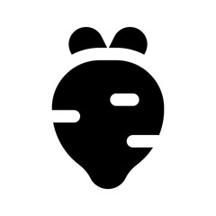 turnip glyph icon