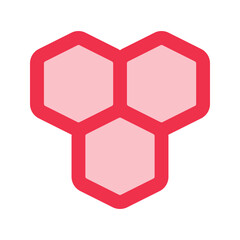 bee hive outline fill icon
