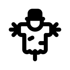 scarecrow line icon