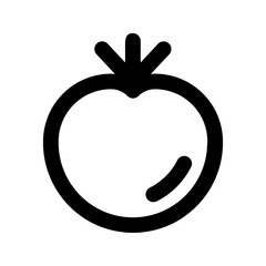 tomato line icon