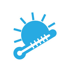 Sun Temperature Icon