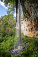  Fall View from the Entrance of Making'eny Cave, Mount Elgon, Kenya