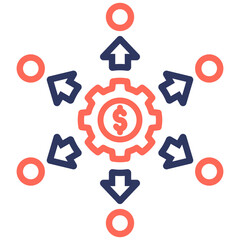 Asset Distribution Icon