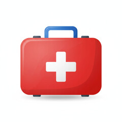 Fototapeta premium First Aid Kit Icon Medical Emergency Healthcare Symbol