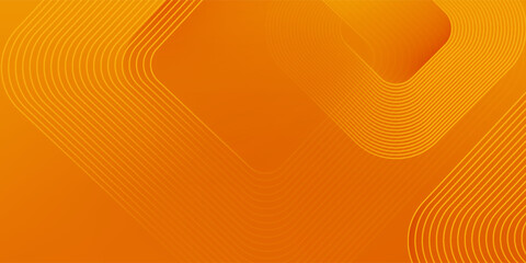 Orange abstract background. Minimal pattern. Vibrant gradient geometric lines. Modern design. Suit for banner, cover, business, flyer, poster, website, brochure, corporate