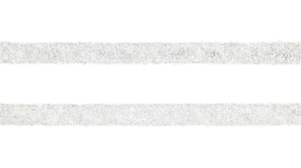 Transparent Background of Two White Lines on Black Asphalt Texture Detailed Road Marking Design for Transportation Concept Signage and Urban Planning, PNG