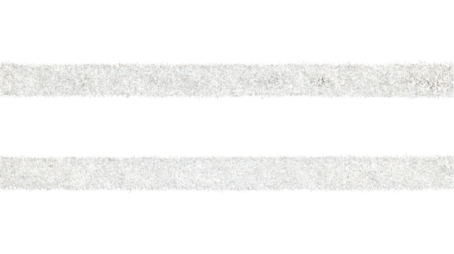 Transparent Background of Two White Lines on Black Asphalt Texture Detailed Road Marking Design for Transportation Concept Signage and Urban Planning, PNG