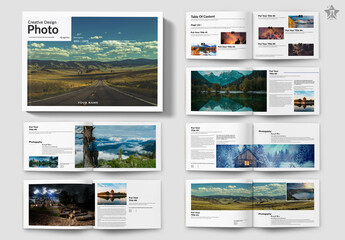Photo Book Magazine Landscape