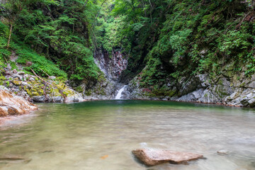 尾白川渓谷　千ヶ淵