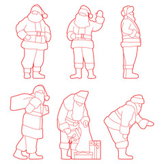  Holiday Santa Claus.  Holiday Santa Claus.  Holiday Santa Claus.