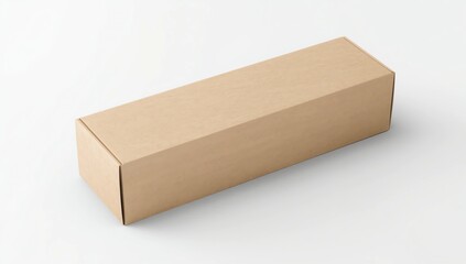 cardboard box isolated on white background