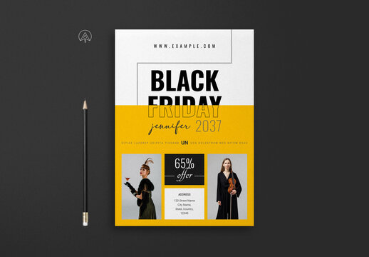 Black Friday Poster Layout