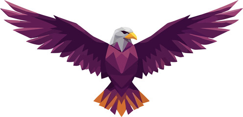 Majestic Eagle Spreading Wings A Symbol of Freedom, Strength, and Power in Flight