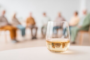 Authentic Community Mental Health Support Group Lifestyle Visual for Wellness Marketing and Recovery Advertising