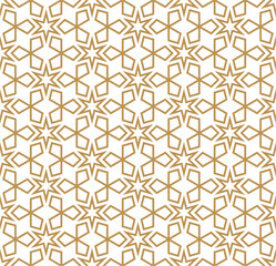 Seamless abstract geometric pattern in Arabic style
