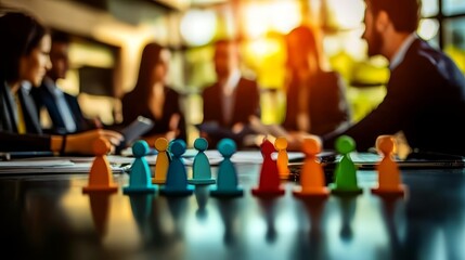 Professional team implements customer managed relationship strategies.