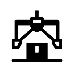 Cargo Hub Logistics Network Distribution Technology icon set – Cargo, Hub, Logistics, Network, Distribution, Technology, Transport