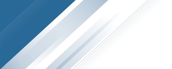 Blue abstract background with white color. Abstract blue background with square shapes. Modern Simple Blue Grey Abstract Background Presentation Design