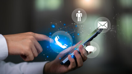 Smart communication systems streamline customer interaction, enhance business responsiveness, and improve user experience through mobile-friendly contact technologies, contact us ,email, message box