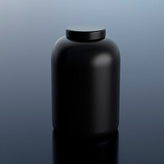 3D PACKAGING POT FOR SUPPLEMENTS AND VITAMINS