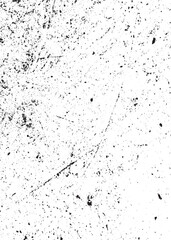 Abstract Black White Grunge Distressed Texture Overlay Vector Background