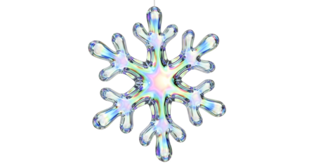 Transparent Snow Flake