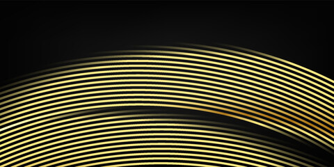 Abstract vector background. Geometric Lines - Creative and Inspiration Design . Gold Color