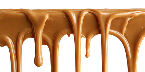 Drizzling caramel