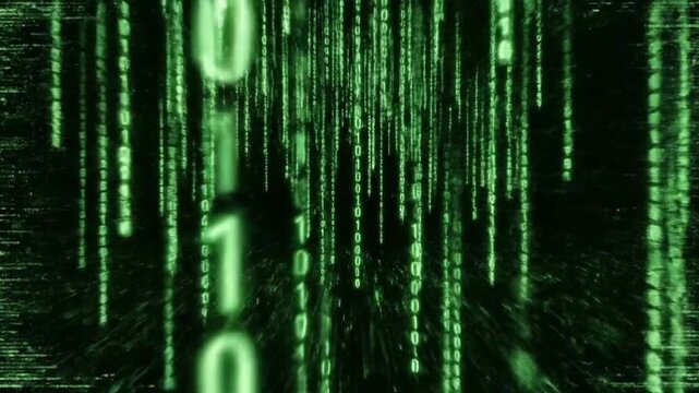 Digital Energy Tunnel A Futuristic Exploration into the World of Binary Code and Data Streams