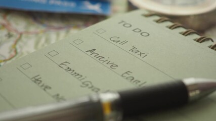 Plan for travel with important tasks and reminders