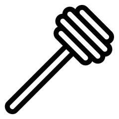 Honey dipper icon