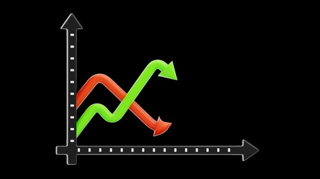3D Trend Line | Alpha Channel