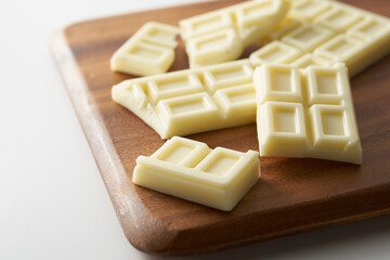 ホワイトチョコレートのイメージ