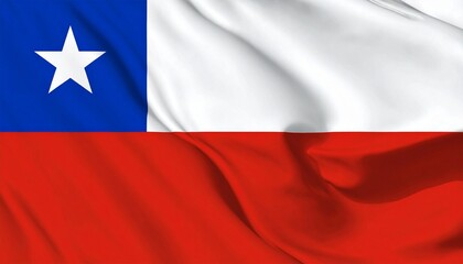 Chile flag, minimal, symbolic honor