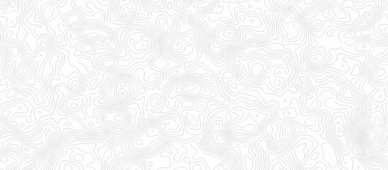 Abstract minimal The patter discovery vector topo map creative discovery White wave grid stripe line map topography texture. vector geographic contour mounted map background.	
