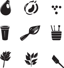 Modern creative logo icons collection with minimal and abstract designs