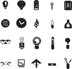 Modern creative logo icons collection with minimal and abstract designs